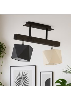 Drewniana lampa sufitowa na belce ASTIR z regulacją kąta padania światła ze sklepu Lysne w kategorii Lampy wiszące - zdjęcie 183859365