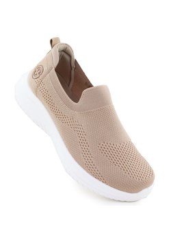 Buty damskie sportowe Vinceza 17367 beżowe beżowy ze sklepu ButyModne.pl w kategorii Buty sportowe damskie - zdjęcie 183860767