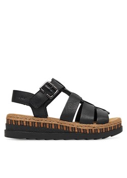 Sandały Rieker V7904-00 Czarny ze sklepu eobuwie.pl w kategorii Espadryle damskie - zdjęcie 183862325