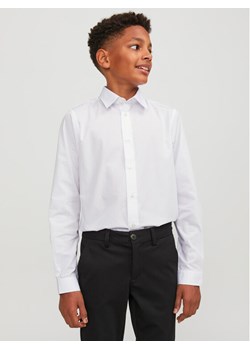 Jack&Jones Junior Koszula Joe 12252680 Biały Regular Fit ze sklepu MODIVO w kategorii Koszule chłopięce - zdjęcie 183862619