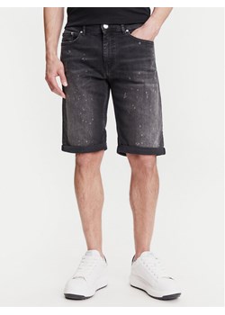 KARL LAGERFELD Szorty jeansowe 265820 552832 Czarny Slim Fit ze sklepu MODIVO w kategorii Spodenki męskie - zdjęcie 183862636