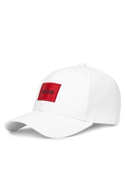 HUGO Czapka z daszkiem Men-X 581 50492745 Biały ze sklepu MODIVO w kategorii Czapki z daszkiem męskie - zdjęcie 183862757