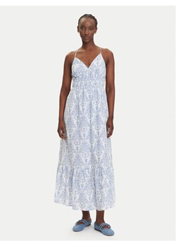 YAS Sukienka letnia Cinni 26036881 Błękitny Regular Fit ze sklepu MODIVO w kategorii Sukienki - zdjęcie 183862846