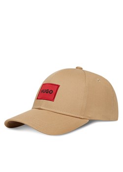 HUGO Czapka z daszkiem Men-X 581 50492745 Beżowy ze sklepu MODIVO w kategorii Czapki z daszkiem męskie - zdjęcie 183862946