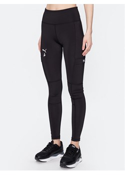Puma Legginsy Seasons 523226 Czarny Slim Fit ze sklepu MODIVO w kategorii Spodnie damskie - zdjęcie 183862956