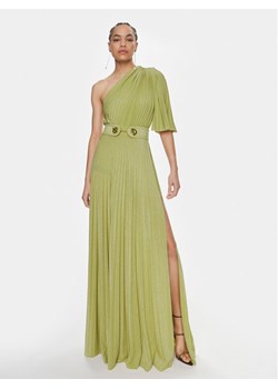 Elisabetta Franchi Sukienka wieczorowa AB-534-41E2-V680 Zielony Regular Fit ze sklepu MODIVO w kategorii Sukienki - zdjęcie 183862978