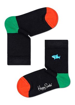 Happy Socks Skarpety &quot;Shark&quot; w kolorze granatowo-pomarańczowo-zielonym ze sklepu Limango Polska w kategorii Skarpetki dziecięce - zdjęcie 183865098