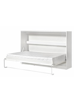 Poziomy biały półkotapczan 120x200 R4-C37 ze sklepu Edinos.pl w kategorii Łóżka i materace - zdjęcie 183865629