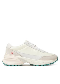 Sneakersy Calvin Klein Jeans Hike Runner Mg Nylon Perl YW0YW01963 Écru ze sklepu eobuwie.pl w kategorii Buty sportowe damskie - zdjęcie 183865676