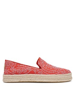 Espadryle Toms Carolina  10021871 Czerwony ze sklepu eobuwie.pl w kategorii Espadryle damskie - zdjęcie 183865688