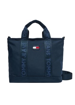 Torebka Tommy Jeans Tjw Daily Mini Tote AW0AW17566 Granatowy ze sklepu eobuwie.pl w kategorii Torebki damskie - zdjęcie 183865698