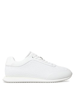 Sneakersy Calvin Klein Runner Lace Up Mono Pu HW0HW02574 Biały ze sklepu eobuwie.pl w kategorii Buty sportowe damskie - zdjęcie 183865735