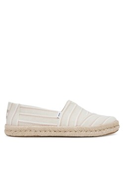 Espadryle Toms Natural Woven Stripes 10021816 Beżowy ze sklepu eobuwie.pl w kategorii Espadryle damskie - zdjęcie 183865746