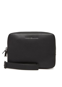 Kosmetyczka Tommy Hilfiger Th Foundation Washbag AM0AM13527 Czarny ze sklepu eobuwie.pl w kategorii Kosmetyczki - zdjęcie 183865778