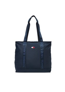 Torebka Tommy Jeans Tjw Daily Tote AW0AW17567 Granatowy ze sklepu eobuwie.pl w kategorii Torebki damskie - zdjęcie 183865785