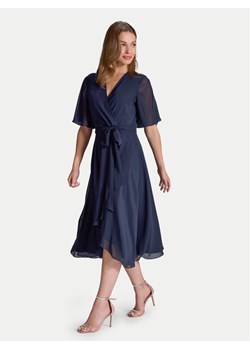 Swing Sukienka koktajlowa 5AI10200 Granatowy Regular Fit ze sklepu MODIVO w kategorii Sukienki - zdjęcie 183867239