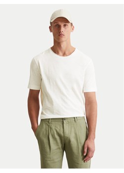 Marc O'Polo T-Shirt 536 2176 51270 Écru Regular Fit ze sklepu MODIVO w kategorii T-shirty męskie - zdjęcie 183867248
