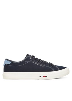 Tommy Hilfiger Tenisówki Hi Vulc Street Canvas FM0FM05515 Granatowy ze sklepu MODIVO w kategorii Trampki męskie - zdjęcie 183867309
