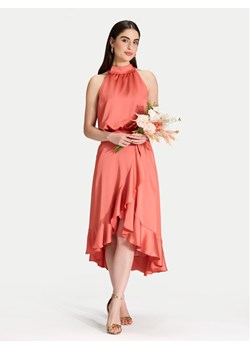 Swing Sukienka koktajlowa 5AH04500 Pomarańczowy Regular Fit ze sklepu MODIVO w kategorii Sukienki - zdjęcie 183867317