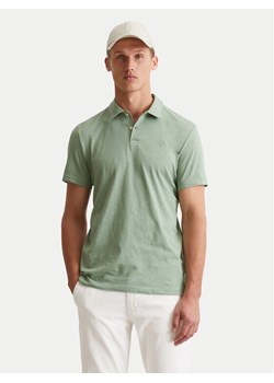 Marc O'Polo Polo 536 2176 53018 Zielony Shaped Fit ze sklepu MODIVO w kategorii T-shirty męskie - zdjęcie 183867359