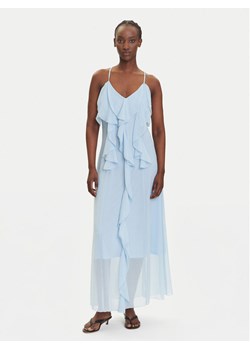 Vero Moda Sukienka wieczorowa Camille 10336405 Błękitny Regular Fit ze sklepu MODIVO w kategorii Sukienki - zdjęcie 183867375