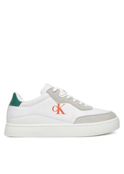 Calvin Klein Jeans Sneakersy Classic Cupsole Mg Nylon Mix YM0YM01304 Biały ze sklepu MODIVO w kategorii Buty sportowe męskie - zdjęcie 183867387
