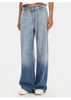 Please Jeansy P869200002 Niebieski Wide Leg ze sklepu MODIVO w kategorii Jeansy damskie - zdjęcie 183867427