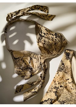 Reserved - Dół od bikini - ciemnobrązowy ze sklepu Reserved w kategorii Stroje kąpielowe - zdjęcie 183870155