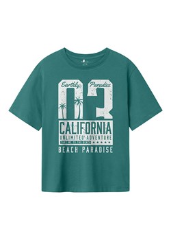 name it Koszulka &quot;Hirlan&quot; w kolorze zielonym ze sklepu Limango Polska w kategorii T-shirty chłopięce - zdjęcie 183871168