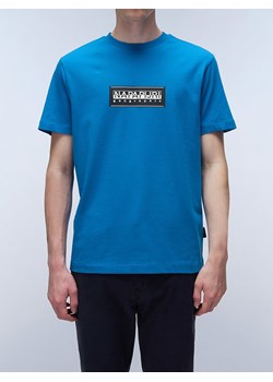 Napapijri Koszulka w kolorze niebieskim ze sklepu Limango Polska w kategorii T-shirty męskie - zdjęcie 183871307