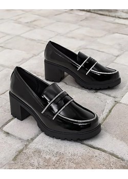 Royalfashion Mokasyny damskie lakierowane Befies ze sklepu royalfashion.pl w kategorii Mokasyny damskie - zdjęcie 183871825