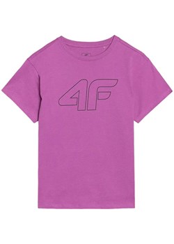 Koszulka dziewczęca TTSHF2327 4F ze sklepu SPORT-SHOP.pl w kategorii Bluzki dziewczęce - zdjęcie 183872936