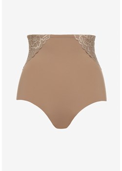 Ciemnobeżowe Majtki Modelujące High Waist Savirolle ze sklepu renee.pl w kategorii Bielizna wyszczuplająca - zdjęcie 183873078