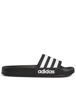 Klapki młodzieżowe adidas Adilette Cloudfoam G27625 - czarne ze sklepu streetstyle24.pl w kategorii Klapki dziecięce - zdjęcie 183873086