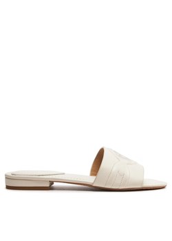Klapki Lauren Ralph Lauren 802935537001 Biały ze sklepu eobuwie.pl w kategorii Klapki damskie - zdjęcie 183873159
