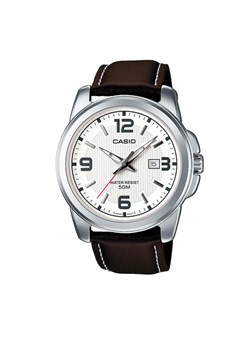 Zegarek Casio MTP-1314PL-7AVEF Brązowy ze sklepu eobuwie.pl w kategorii Zegarki - zdjęcie 183873167
