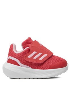 adidas Buty do biegania RunFalcon 3.0 Hook-and-Loop ID0601 Czerwony ze sklepu MODIVO w kategorii Buty sportowe dziecięce - zdjęcie 183874575