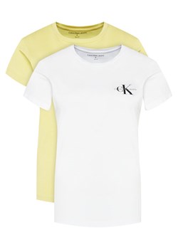 Calvin Klein Jeans Komplet 2 t-shirtów J20J219734 Kolorowy Slim Fit ze sklepu MODIVO w kategorii Bluzki damskie - zdjęcie 183874625