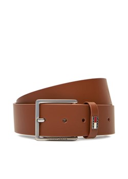 Tommy Jeans Pasek Męski Tjm Flag Leather 4.0 AM0AM13416 Brązowy ze sklepu MODIVO w kategorii Paski męskie - zdjęcie 183874648