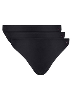 Tommy Hilfiger Komplet 3 par stringów UW0UW05752 Czarny ze sklepu MODIVO w kategorii Majtki damskie - zdjęcie 183874649