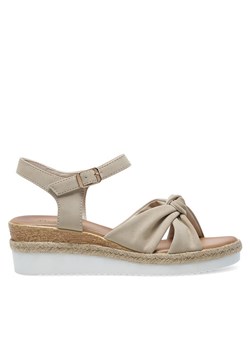 Clara Barson Espadryle ALIA WS2189-30 Beżowy ze sklepu MODIVO w kategorii Sandały damskie - zdjęcie 183874677