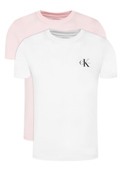 Calvin Klein Jeans Komplet 2 t-shirtów LV047C905G Kolorowy Regular Fit ze sklepu MODIVO w kategorii Bluzki damskie - zdjęcie 183874679