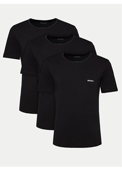 HUGO Komplet 3 t-shirtów 50480088 Czarny Regular Fit ze sklepu MODIVO w kategorii T-shirty męskie - zdjęcie 183874755