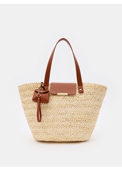 Mohito - Torebka koszyk - beżowy ze sklepu Mohito w kategorii Torby Shopper bag - zdjęcie 183876189