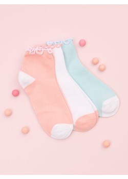 Sinsay - Skarpetki 3 pack - wielobarwny ze sklepu Sinsay w kategorii Skarpetki dziecięce - zdjęcie 183876897
