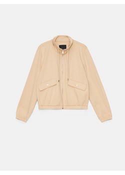 Mohito - Bluza z zamkiem - beżowy ze sklepu Mohito w kategorii Bluzy damskie - zdjęcie 183877027
