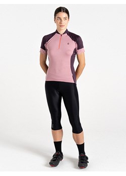 Dare 2b Koszulka kolarska &quot;Flutter Jersey&quot; w kolorze jasnoróżowo-fioletowym ze sklepu Limango Polska w kategorii Bluzki damskie - zdjęcie 183877908