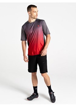 Dare 2b Koszulka funkcyjna &quot;Trackstand II&quot; w kolorze czerwono-szarym ze sklepu Limango Polska w kategorii T-shirty męskie - zdjęcie 183878148