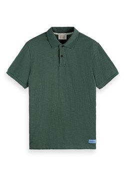 Scotch &amp; Soda Koszulka polo w kolorze zielonym ze sklepu Limango Polska w kategorii T-shirty męskie - zdjęcie 183878275