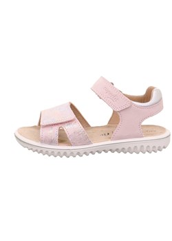 superfit Skórzane sandały &quot;Sparkle&quot; w kolorze jasnoróżowym ze sklepu Limango Polska w kategorii Sandały dziecięce - zdjęcie 183878328